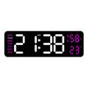 Modern Minimalist Led Digital Desk Clock With Large Font For Office And Home Use