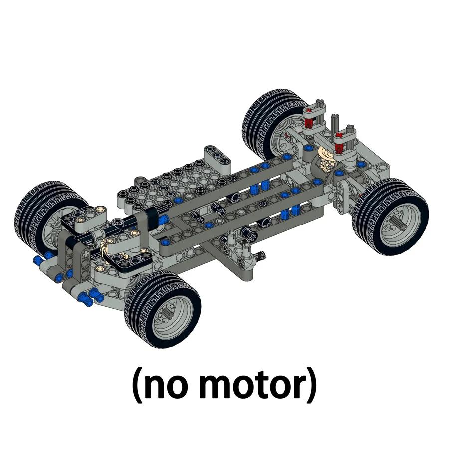 Module Groupe Moteur Mini Moteur Micro Moteur Briques de Construction Moteur Voiture Briques PF Jouet Technique pour C61018 C61019 Pièces Leduo
