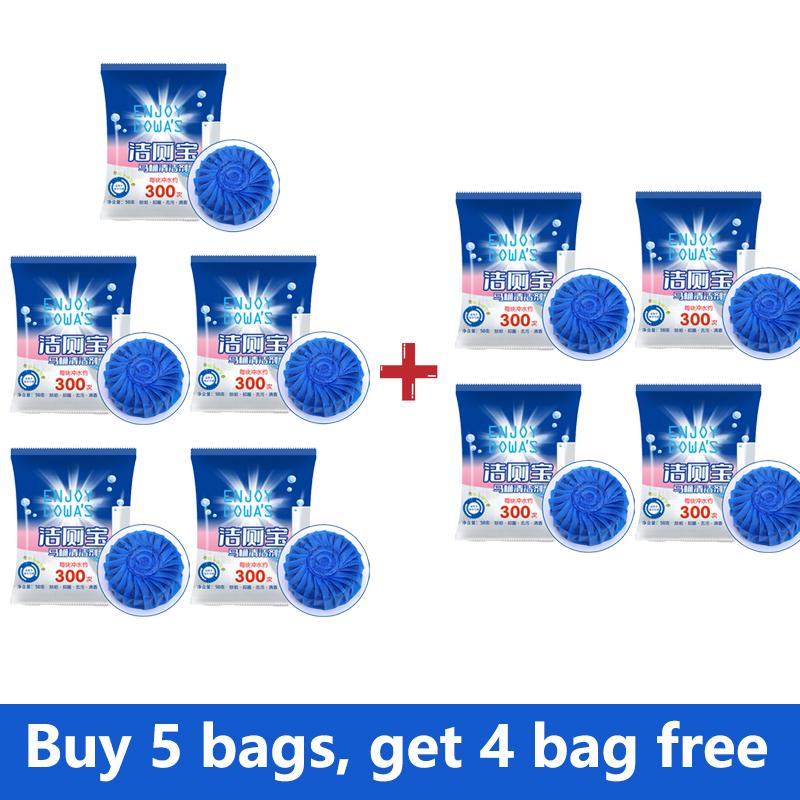 Toilet Bowl Cleaner Tablets Durable Blue Automatic Toilet Tank Cleaners Long Lasting Deodorizing for Home Bathroom Restroom