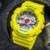 Casio BABY-G Theme Series Fashion Trend Vitality Street Classic Pointer Dual Display Sports Waterproof Quartz Movement Resin Strap BA-110CA-9A
