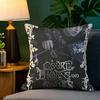 Fantasy Novel AA Court of Thorns and Roses Pillow Case Natural Linen Pillow Case DoubleSided Decor Sofa Pillowcase Home Decor