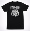 Falling In Reverse Rose Skull Graphic Mens Kids T Shirt: Post Hardcore Rock Band Merch, Bold Dark Art (Cotton Fabric, Multiple Sizes)