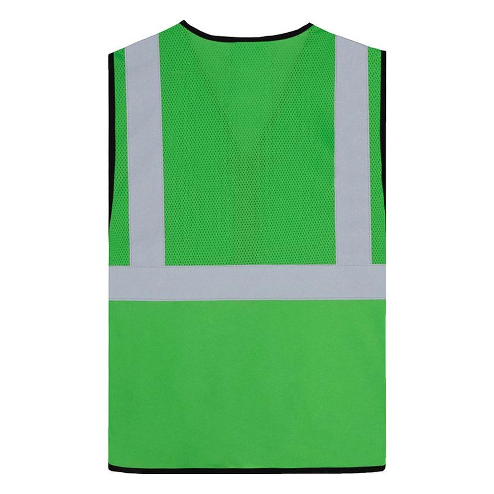 Korntex Unisex Adult Athens Mesh Multi-Functional Hi-Vis Vest