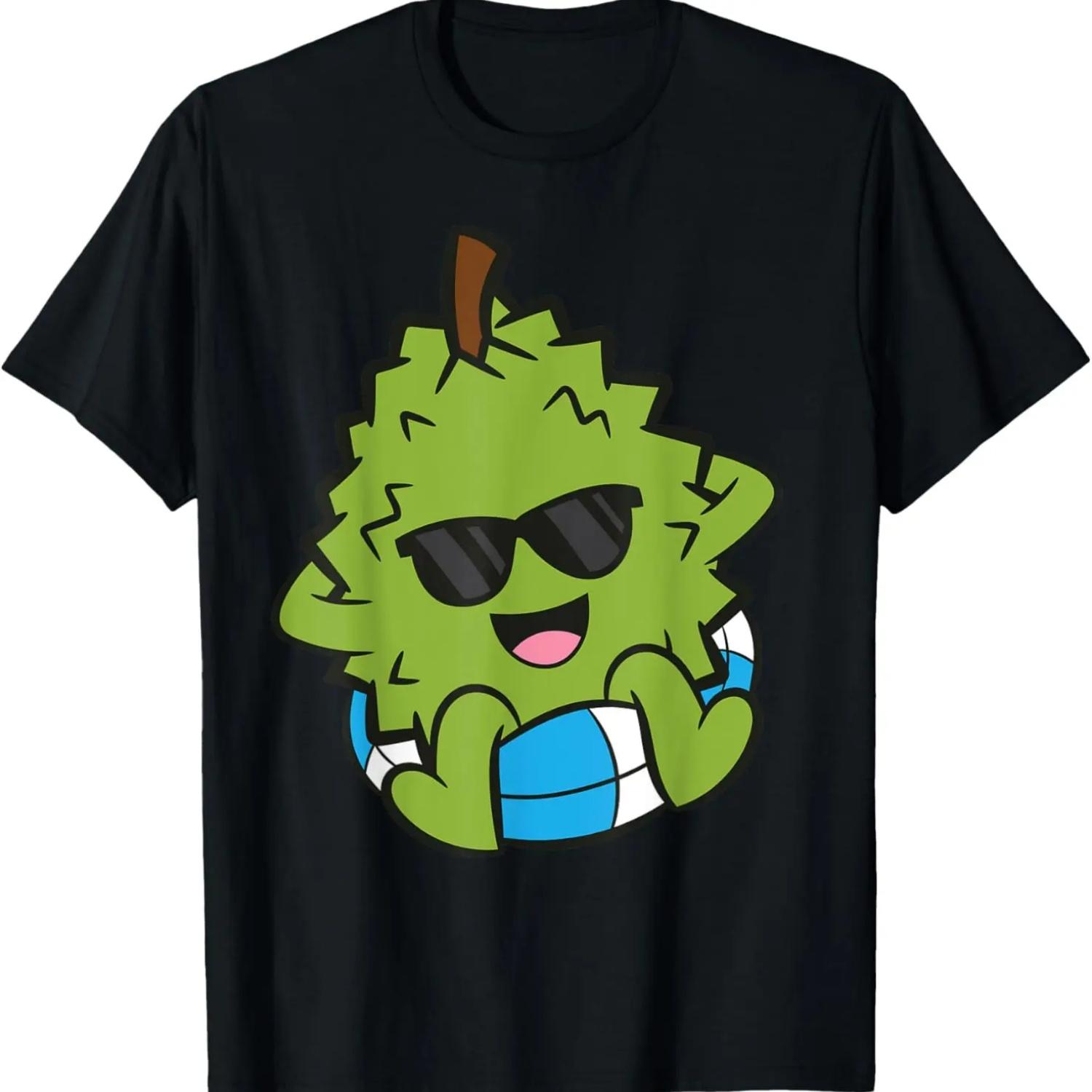 Durian King Of Fruits Cute Relaxing Durian T-Shirt S