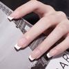240 Stück Sandwich-Nagelformen 15 Größen Oval Verlängerung Dual-Form Keine Papierformen für einfache Nagelverlängerungen erforderlich