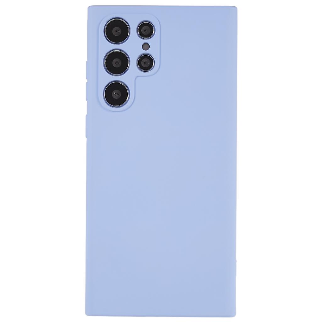 For Samsung Galaxy S24 Ultra Cover 2.0mm Solid Color TPU Shockproof Protective Phone Case