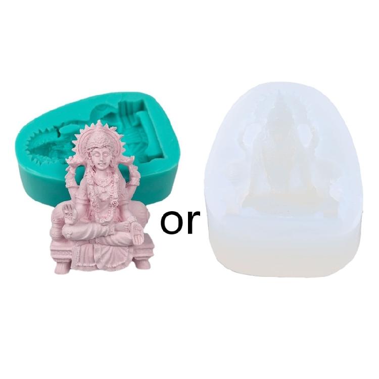 

Avalokitesvara Buddha Crafts Mold Resin Epoxy Silicone Mold Jewelry Casting 1
