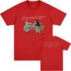 DIZZY TEE TURNOVER Band Rock Band T-shirt Grunge Fashion Unisex Streetwear Summer Cotton Loose Male Tshirts Hip Hop Men T Shirt