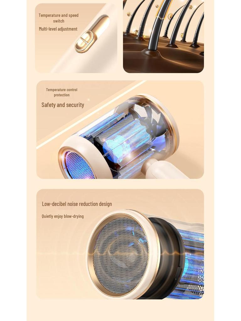 High-Power Folding Portable Hair Dryer, 1200W/800W, for Home & Student Use, EU/US Standards.