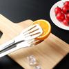 Baijie 304 Stainless Steel Multi-Functional Food Tongs for Cake, Steak, BBQ Bread, Kitchen Baking, And Roasting Meat