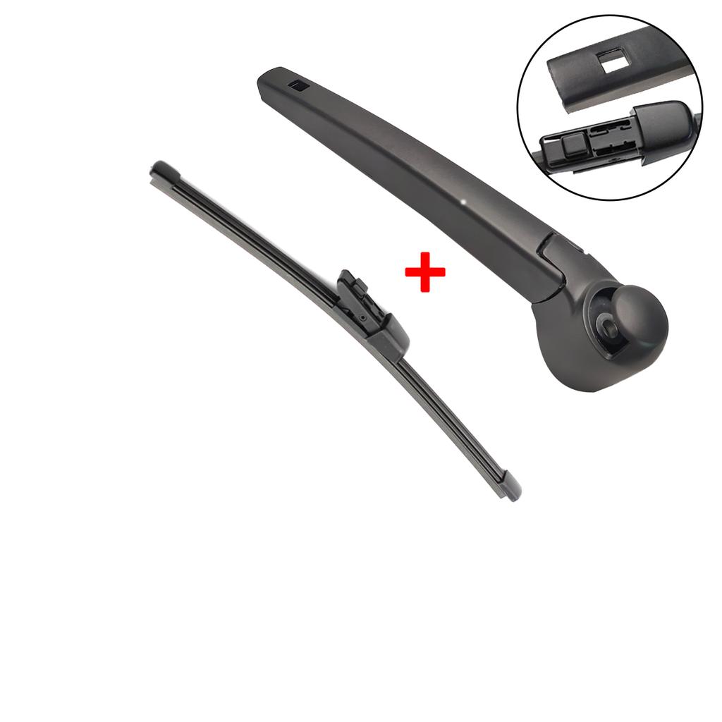 Fits For Volkswagen Scirocco 2009--2016 Rear Windscreen Wiper Blade Wiper Arm Windscreen Windshield Wipers Brushes Cleaning Acc