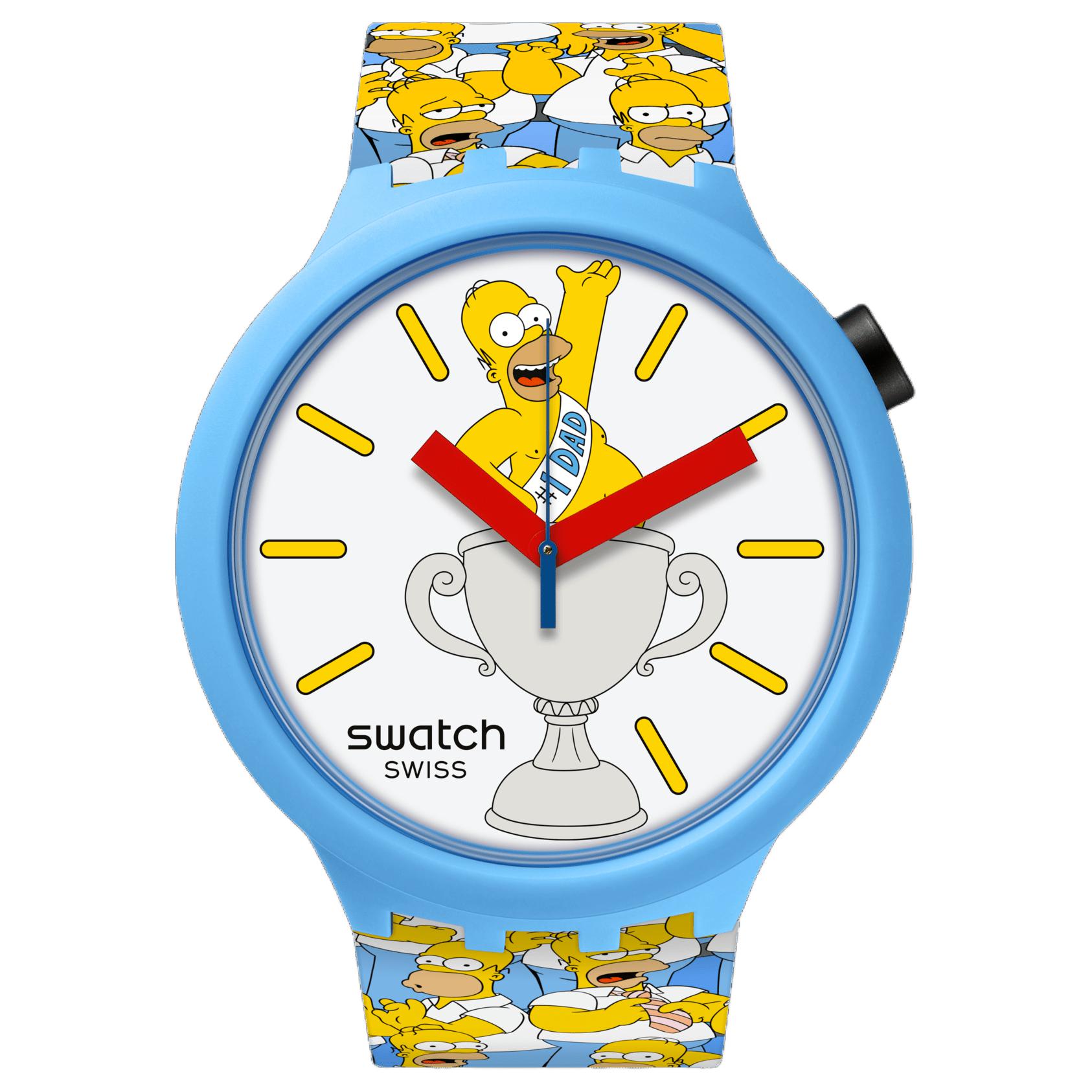 SWATCH Men 47mm White Watch SB05Z100 SB05Z100 White Dial