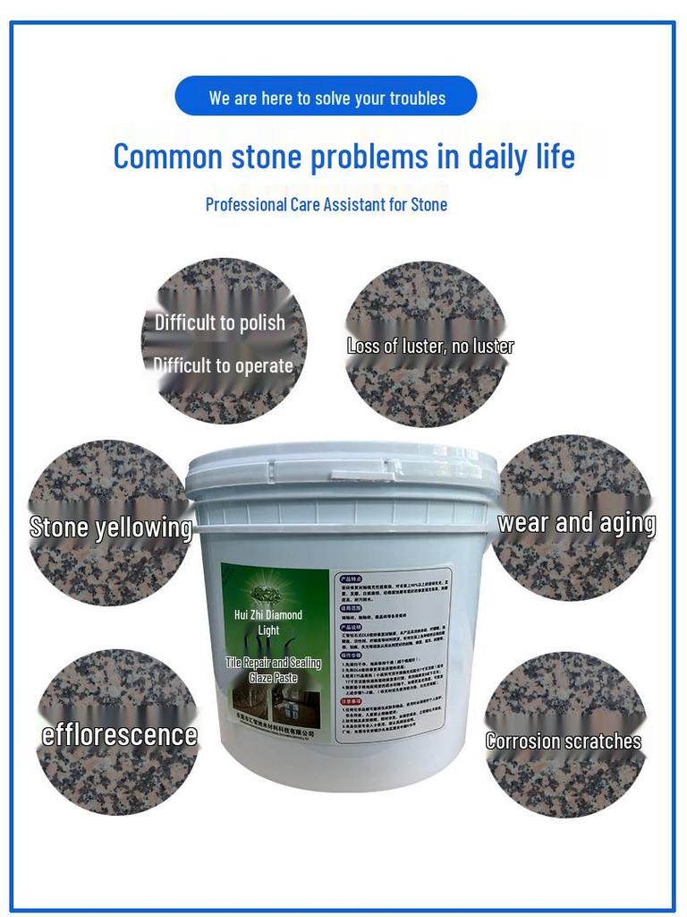 Marble & Granite Polishing Paste for Tile Repair and Stone Care
