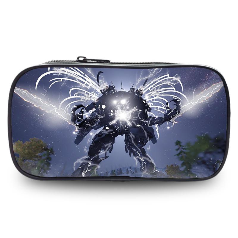 Tv Trendy Titan Character Print Pencil Holder Roomy Polyester Case For Ages All
