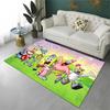 Cartoon S-SpongeBob Patrick Star Teppich für Spielzimmer Schlafzimmer Wohnzimmer Sofa Heimdekoration, Kinderteppich Rutschfeste Fußmatte