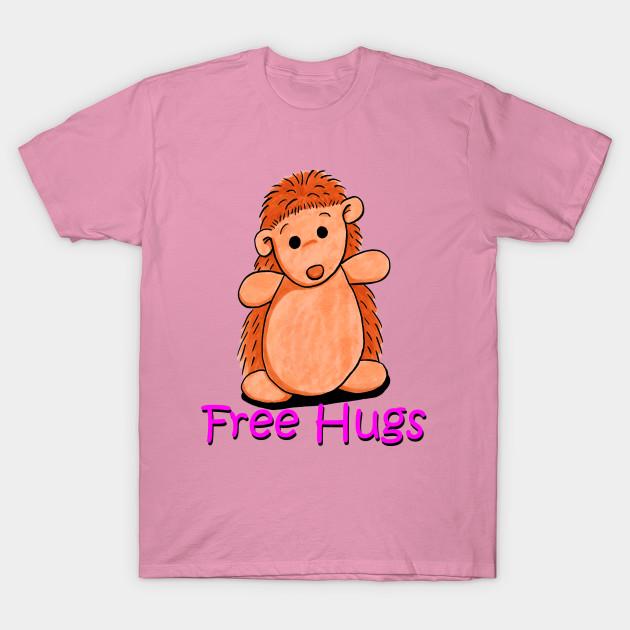 Футболка женская Free Hugs Harajuku Print Kawaii футболка летняя с коротким рукавом женская футболка топ футболка