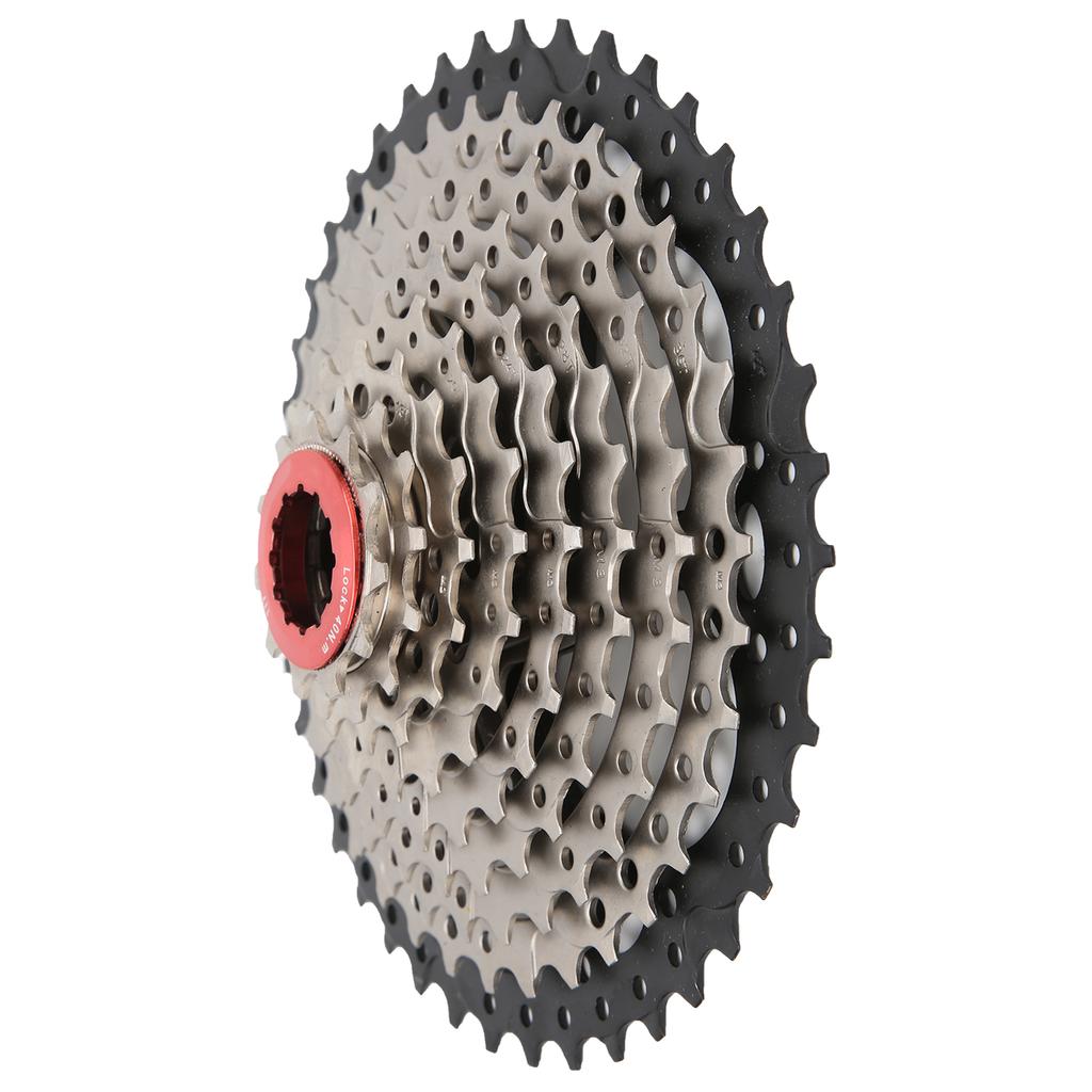 ZTTO 9 Speed Cassette 11‑42T Mountain Bike Freewheel Cassette Sprocket for Road Bicycle
