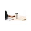 Kakusei Tumbler with Lid, 9cm x 14.4cm, Charcoal, 400ml, Double Vacuum, Heat Insulation, Cold Insulation, Powder Coat, Scratch Resistant cococafe