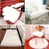 White Faux Fur Display Mat for Surfaces and Decor