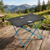 Small Folding Outdoor Table Quick Setup cloth Top with Storage Convenient Packing