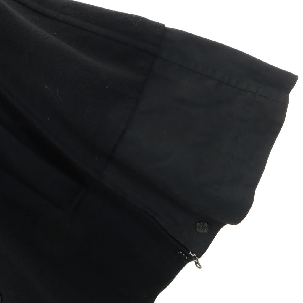 KAMISHIMA CHINAMI YELLOW wool poncho 40 black Women Used