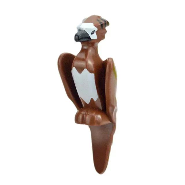 City Animal Building Block Figures Eagle Owl Goat Crocodile Dog Lion Cheetah Parrot DIY Farm Street View Accessories Bricks Gift