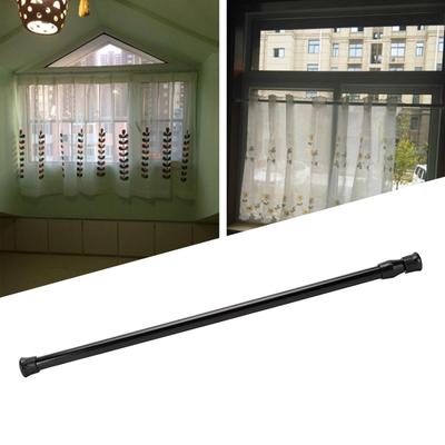 Window Curtain Rail Telescopic Spring Tension Rod for Kitchen Bathroom Wardrobe