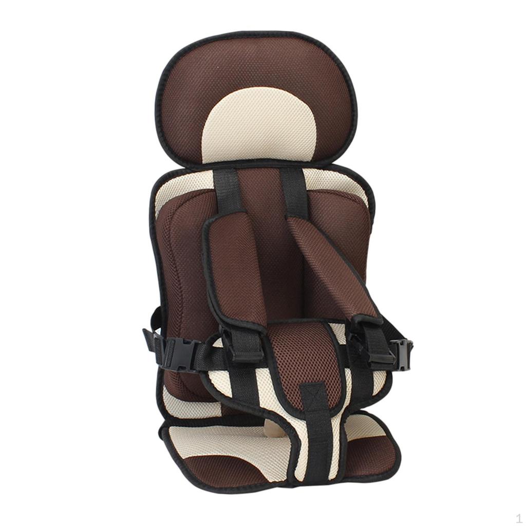 Baby Car Seat Cushion Support Travel Harness Children Cushions Brown