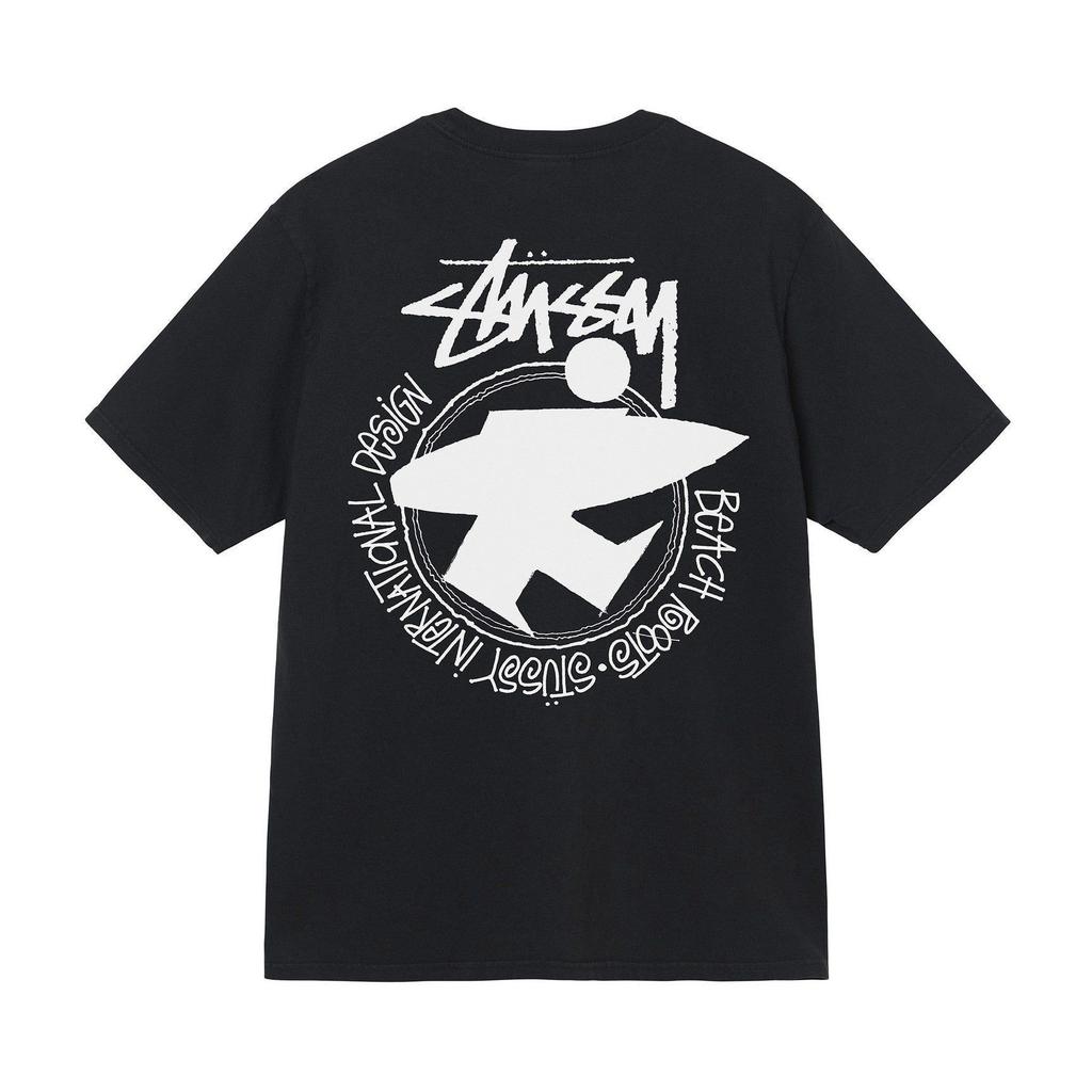 Cross-border Trendy Brand Street Stusy Stu Printing Men's and Women's Short-sleeved T-shirts, Loose Street Boutique T-shirts In Summer
