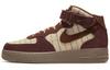 Air Force 1 Mid a Quadri Marrone CT1206-900