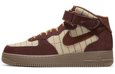 Air Force 1 Mid a Quadri Marrone CT1206-900