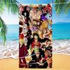 Popular Beach Towel Cartoon Animation Nautical King Bath Towel Microfiber Quick-Drying Towel