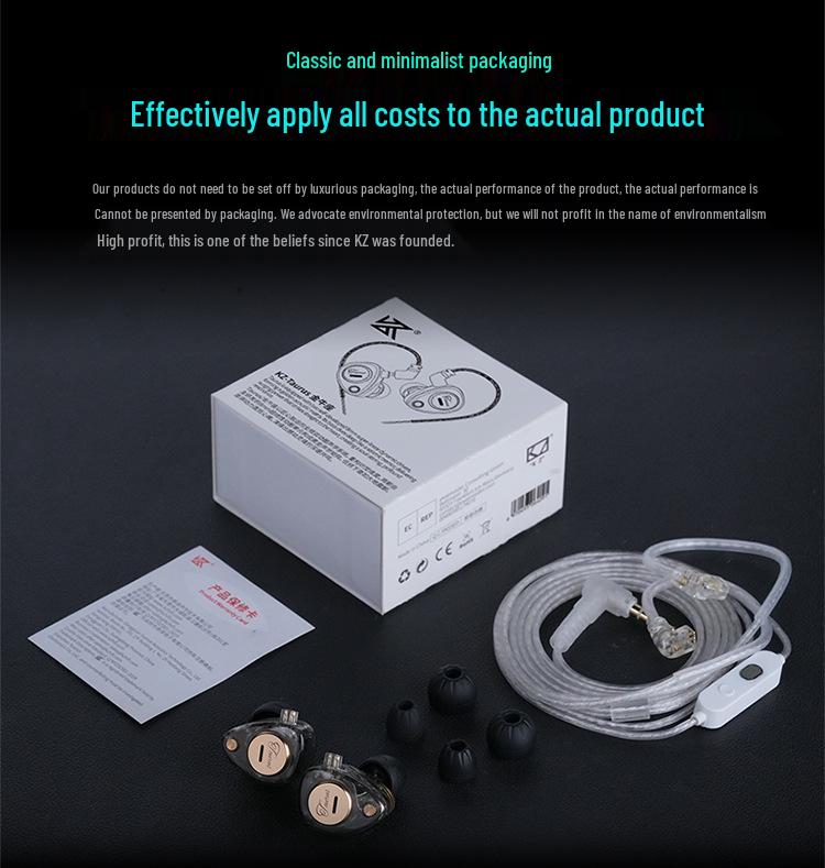 KZ Taurus Dual Dynamic Driver Hi-Fi In-Ear Gaming Headphones