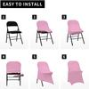 1PCS Chair Cover Spandex Wedding Universal Stretch Elastic Birthday Party Hotel Banquet Dining Room Washable Thick Quality