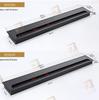 Aluminum Alloy Desk Cable Management Box with Brush Grommet