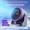 199 Speed Adjustable Desktop Circulation Fan Turbo Vortex Cooling Fan Wide Angle Quiet Desk Air Cooler For Home Office Bedroom