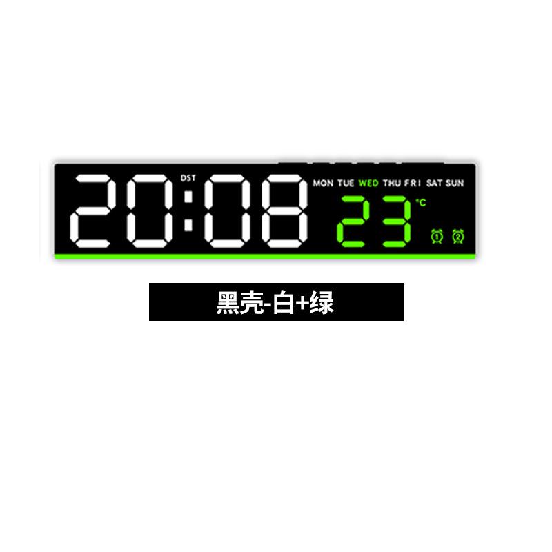 New LED Electronic Alarm Clock Multifunctional Clock Ambient Light Bedside Clock Simple Clock 1181 Plastic Desk Clock