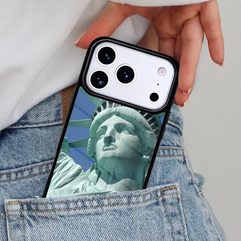 Status of Liberty Phone Case for iPhone 17ProMax 12 13 14 15 16e 17 Pro Max Plus Air Cover
