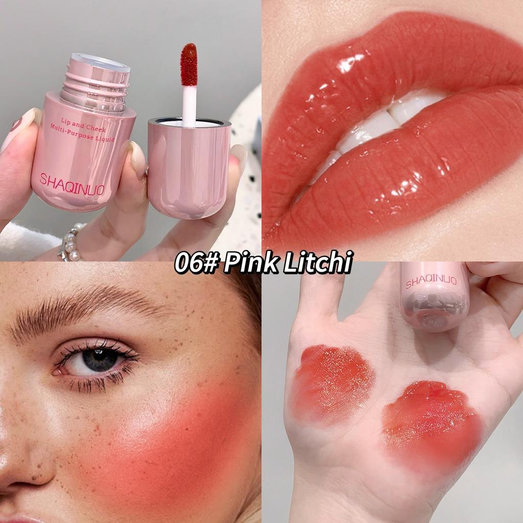 SHAQINUO Lip and Cheek Multi-Purpose Liquid Lip Gloss