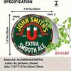 Retro Smooth Ale Beer Metal Round Wall Sign 7.87 Inch Vintage Tin Plate Aluminum Home Bar Decor