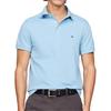 Tommy Hilfiger Solid Slim Fit Short Sleeve Polo Shirt Men Tops Light-Blue MW26882-CYW