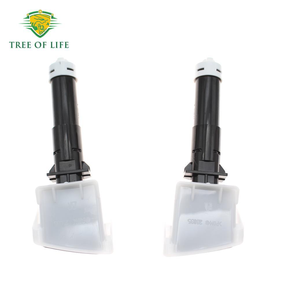 Infiniti Front Headlight Washer Nozzle Cover 28642-1MK0A 28641-1MK0A Right Washer Nozzle Cover
