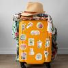 50 Early Summer Dream Girl Graffiti Stickers for DIY Journal, Notebook, Suitcase Decoration - Waterproof Decals, 50 Sheets