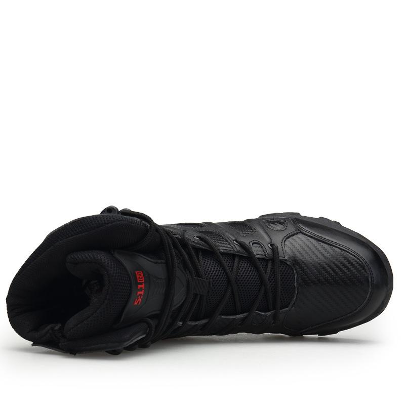 Velké vysoké boty Pánské outdoorové horolezecké boty Adventurer Taktické bojové boty Pouštní pracovní bezpečnostní boty