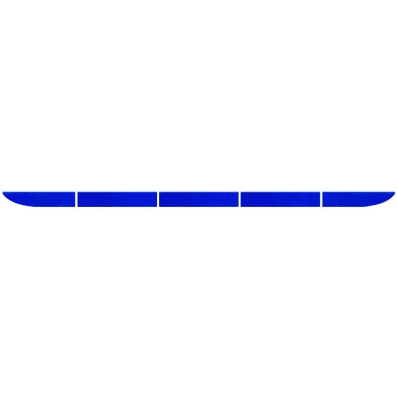 

5Pcs/Set Car Reflector Sticker 91*3cm Car Body Trunk Exterior Auto Accessories Reflective Tape Reflex Exterior Warning Car Decor синий