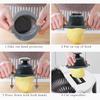 Vegetable Cutter with Drain Basket Multifunctional Large Capacity Magic Rotate Vegetables Chopper Veggie Shredder Grater Tools