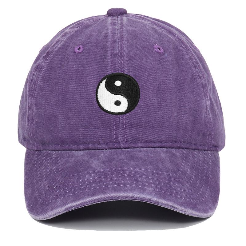 

Унисекс костюм для тай-чи и боевых искусств и мягкая шапка: Наряд для утренней зарядки и шляпа от солнца One Size фиолетовый