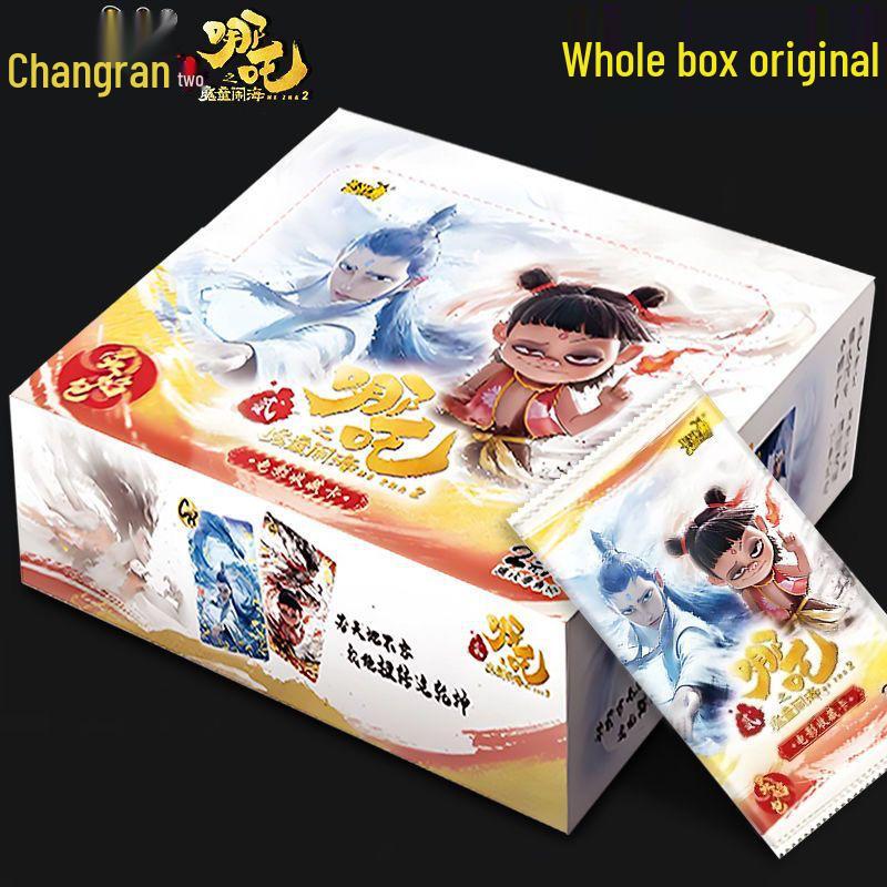 Genuine Nezha's Rebellion Movie Card Game: Lingyan Pack - New Style Full Box Collection