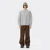 Customellow Grey Graphic Sweatshirt Cwtaw25624gyx