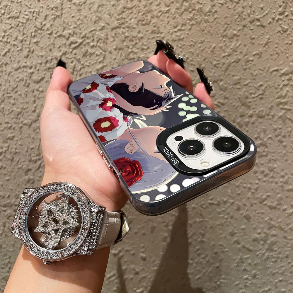 Hakarenai Aharen Reina Phone Case for iPhone 16 15 14 13 12 11 X XR XS 8 7 Pro Max Plus Translucent Colour Printing Cover Luxury